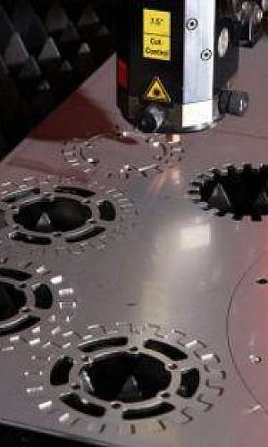 Corte a laser chapa inox Corte a laser chapa inox